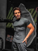 Camisa de Compressão manga curta PRETA