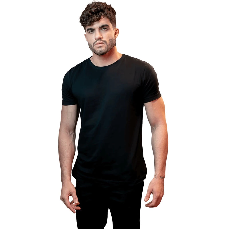 Camiseta Premium Minimalistas - PRETO