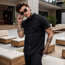 Camisa Gola Padre Manga Curta Luxo