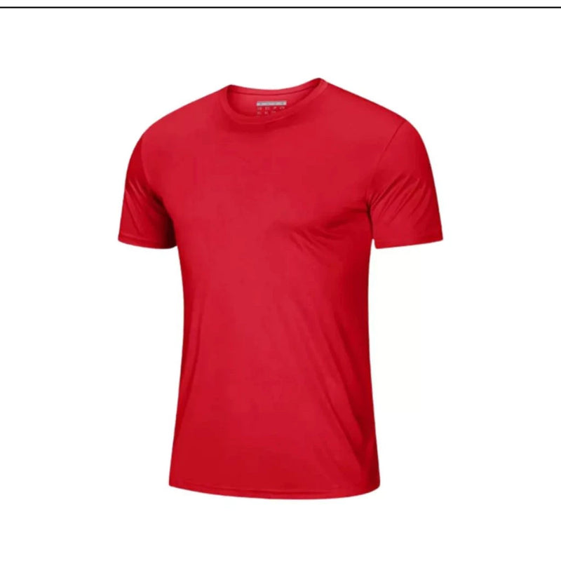 Camisa térmica manga curta masculina segunda pele proteção UV RUBI