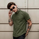 Camisa Gola Padre Manga Curta Luxo