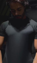 Camisa de Compressão manga curta PRETA