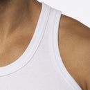 Kit 2 Camisetas Regatas Masculina Americana Canelada Algodão Elastano